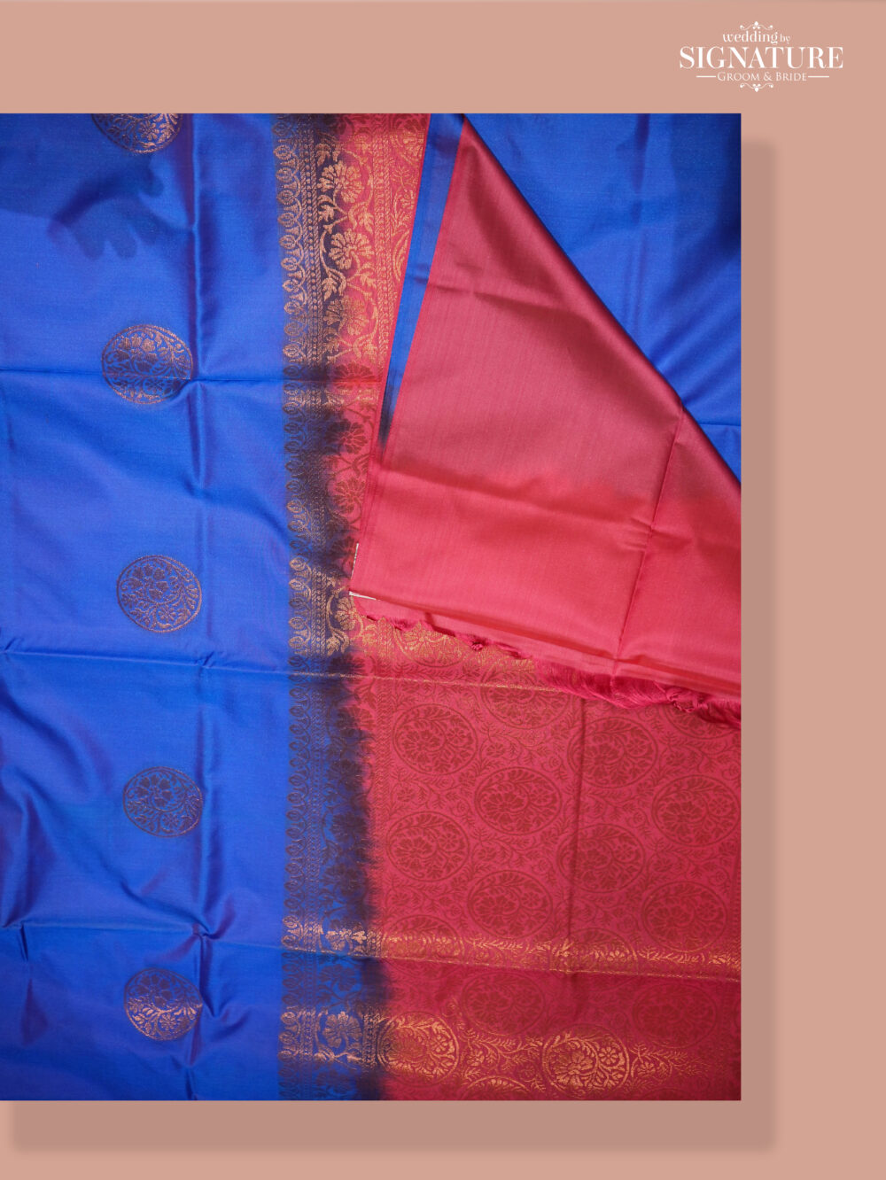 Semi Silk Saree 01 - Image 4